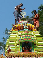 Outside view of Temple